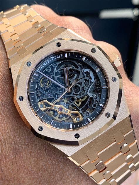 rose gold skeleton ap